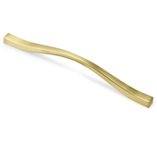Greep POST geborsteld goud 213x31x20mm, hartmaat 192mm