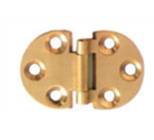 Scharnier 30x47mm koper glans gepolijst