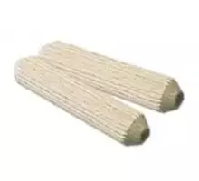 Houten duvels 8x35mm beukenhout FSC gecertificeerd geribbeld