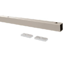 Metalen strip met magneet