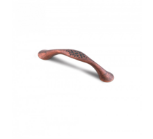 Greep RUSTIC 737 oud koper 178x22mm, hartmaat 128mm