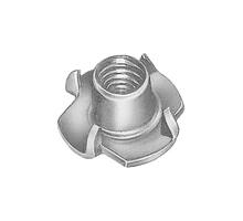 Inslagmoer M6 x 12mm verzinkt, breedte 19mm