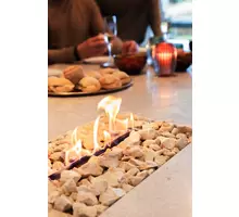 Furo - Beige keien voor Bio-O! branders