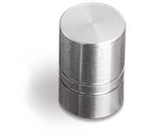 Knop 892 geborsteld RVS 18mm