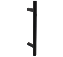Deurgreep T-model ø 20mm 300mm mat zwart