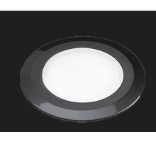Losse spot Date inbouwspot zwart 12Vdc/3W- 2700K