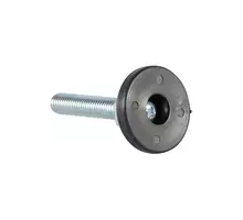 Stelvoet M10x30mm mt beweegbare kst.voet 30x17mm (incl moer)