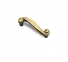Greep RUSTIC 742 brons geborsteld120x14mm, hartmaat 96mm