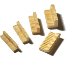 Houten verbindingshoek 6x16mm 6mm dik, per doos 200 stuks