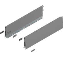 Merivobox zijkant K-hoogte, R+L, 500mm kleur: indium grijs