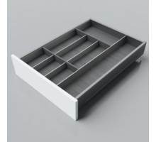 Bestekindeling houtdecor voor LEGRABOX C400-550, D 65cm, set