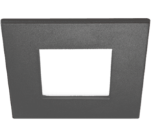 1x Quadrum mat zwart 12V+ ZigBee ontvanger+ Driver 24W