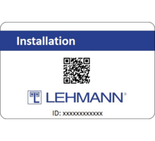 CAPTURA installatie kaart RFID