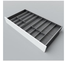 Bestekindeling houtdecorvoor LEGRABOXC950-1200, D 55cm,
