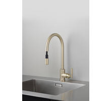 Type A Kitchen Tap/Cross/Mixer w/ Pull Out Spray/Brass