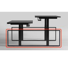 Square zijde dubbel 510x1680mm zwart RAL9005, per stuk