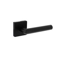 Deurkruk Bastian op rozet 55x55x10 mm zwart
