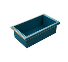  B Series - Leather Clothes Basket D