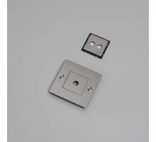 1G Wall Plate/w/ Infills/Steel
