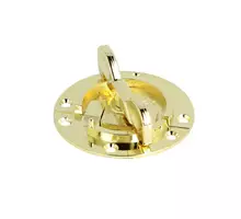 Bladverbinder rond 60mm, dikte 1,5mm vermessingd