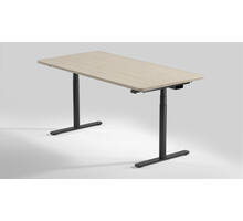 Workdesk Round voor bladmaat van 1200-1800mm , wit
