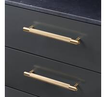 Pull Bar/Cross/Medium 260Mm/Brass