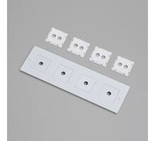 4G Wall Plate/Horizontal/White