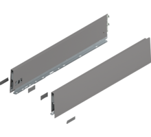 Merivobox zijkant K-hoogte, R+L, 600mm kleur: indium grijs
