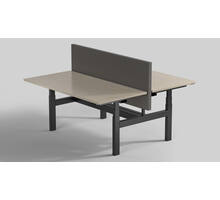 De Milano Duo. Kleur: Zwart RAL9005.