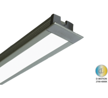 Diva Aluminium met eindkap D-Motion lengte: