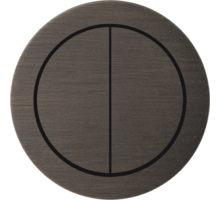 Rond 2.0 Push button 4X- s. trim - dark bronze