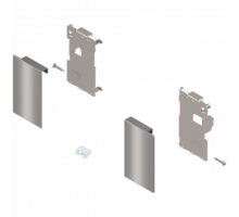 Legrabox fronthouderset M, RVS