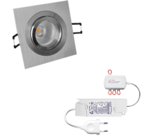 3x Vierk. Alu+3x powerled+3x verl+driver