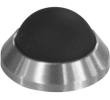 Deurstop bol ø20mm wandmontage rvs geborsteld