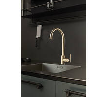 Type A Kitchen Tap/Linear/Mixer/Steel + Sp4688 EU