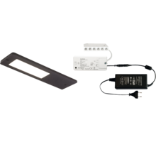 5x Vega mat zwart 24V + ZigBee ontvanger + Driver 36W
