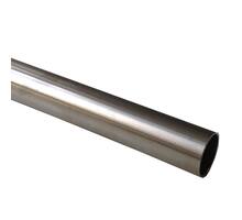 Roede 29mm rond RVS look lengte 2000mm prijs per stuk