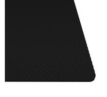 Antislipmat zwart hoog 480mmm, dik 1.2mm op rol 20mtr