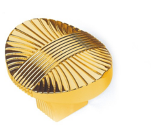 Knop REED verguld 35x30mm