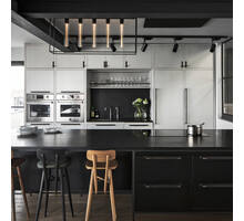 Caged Ceiling Light 5.0/Black Marble