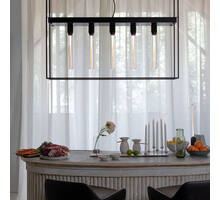 Caged Ceiling Light 5.0/Black Marble
