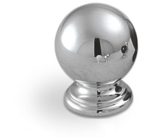Knop METAL 835 glans chroom 24mm
