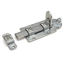 Hangslotrolschuif 66x160mm/ schootdikte 6mm/ vlak/ verzinkt