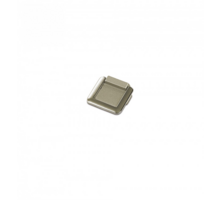 Komgreep glans chroom 35x35mm