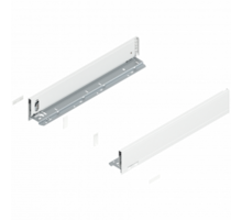Legrabox ladezijde M, zijdewit 650mm, hoogte 90,5mm