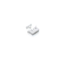Insteeksnapper wit v/ staal 0,8-1,2mm houdt deur strak dicht
