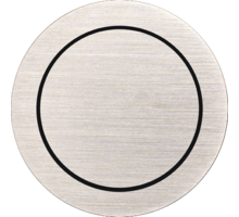 Rond 2.0 Multifit Push button 2X- brushed nickel