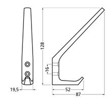 Hoed-/jashaak enkel