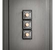 Caged Wall Light/Small/White Marble