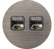 Rond 2.0 Multifit Data port  2 Keystones- s. trim - de fusil
